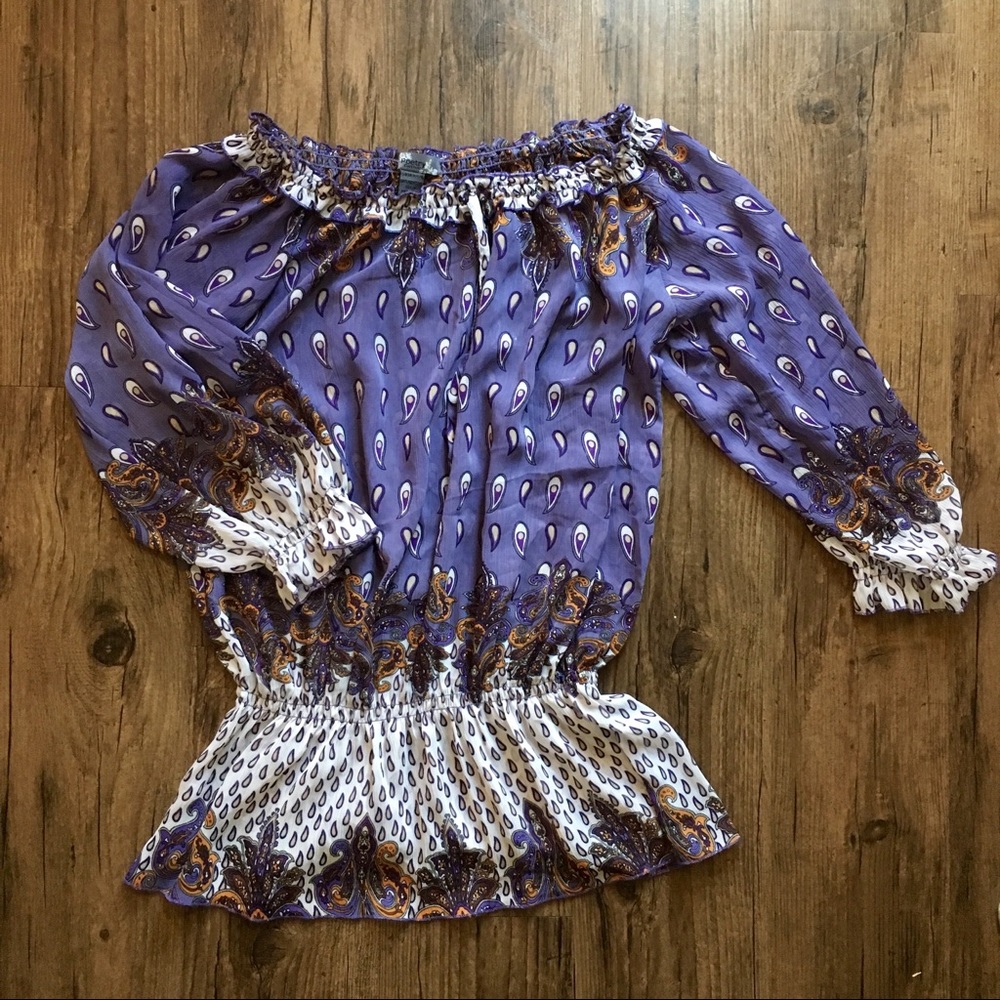 Poetry Clothing Print Blouse